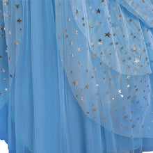 Load image into Gallery viewer, Costume Princess Elsa Cosplay Dress For Girls Birthday Party Dress With Accessories