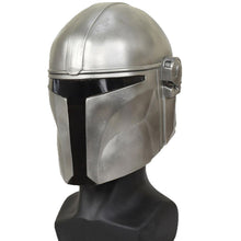 Load image into Gallery viewer, Star Wars Hasbro Galaxy's Outer Edge Trading Post The Mandalorian Battle-Worn Mask Gray