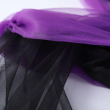 Load image into Gallery viewer, Girls Witch Costume Dress Halloween Witch Cosplay Purple Dress with Witch Hat