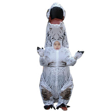Load image into Gallery viewer, T Rex Costume Inflatable Dinosaur Cosplay Suit Halloween Dino Costume For Adults and Kids