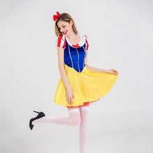 Load image into Gallery viewer, Women's Snow White Costume Adult Princess Costumes Dress With Stocking and Headband