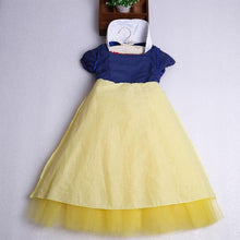 Load image into Gallery viewer, High Quality Princess Costume Snow White Dress With Accessories For Girls Party