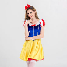 Load image into Gallery viewer, Women's Snow White Costume Adult Princess Costumes Dress With Stocking and Headband