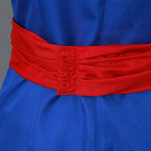 Load image into Gallery viewer, Women and Kids Dragon Ball Costume Chichi Cosplay Before Marry Blue Suit Set