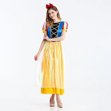 Load image into Gallery viewer, High Quality Snow White Costume Dress for Adult Classic Princess Cosplay