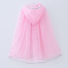 Load image into Gallery viewer, Kids Frozen Snow White Beauty and the Beast Costume Princess Elsa Anna Belle Cosplay Capes Robe