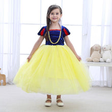 Load image into Gallery viewer, High Quality Princess Costume Snow White Dress With Accessories For Girls Party