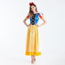 Load image into Gallery viewer, High Quality Snow White Costume Dress for Adult Classic Princess Cosplay