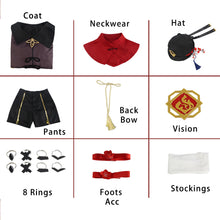 Load image into Gallery viewer, Genshin Impact Costume HuTao Cosplay Full Set Halloween Costume For Women