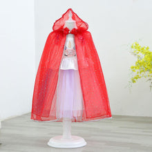 Load image into Gallery viewer, Kids Frozen Snow White Beauty and the Beast Costume Princess Elsa Anna Belle Cosplay Capes Robe