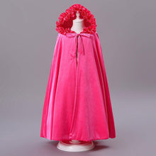 Load image into Gallery viewer, Kids Frozen Snow White Beauty and the Beast Costume Princess Elsa Anna Belle Cosplay Capes Robe