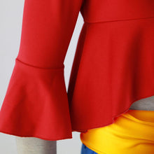 Load image into Gallery viewer, Men and Children One Piece Costume Monkey D Luffy Cosplay Sets
