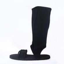 Load image into Gallery viewer, Anime Red-Eyed Avenger Rogue Ninja Open Toe Cosplay Costume Boots for Men \Kids